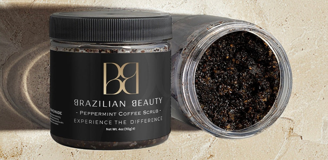 Brazilian Beauty Peppermint Coffee Scrub 