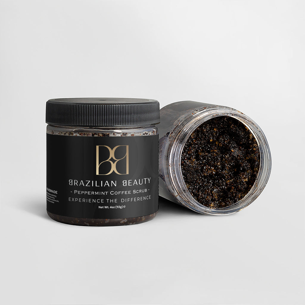 Peppermint Coffee Scrub