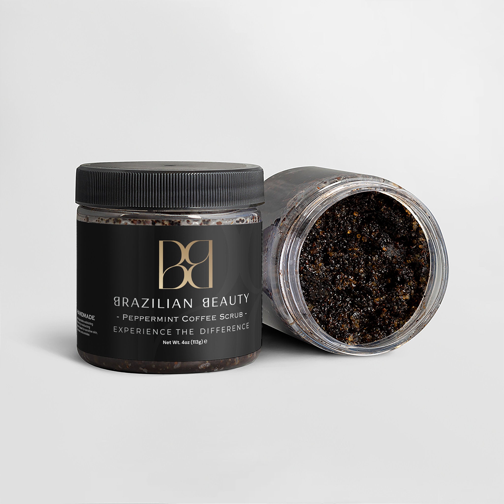 Peppermint Coffee Scrub