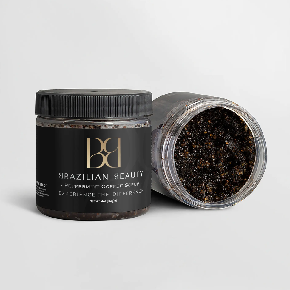 Peppermint Coffee Scrub